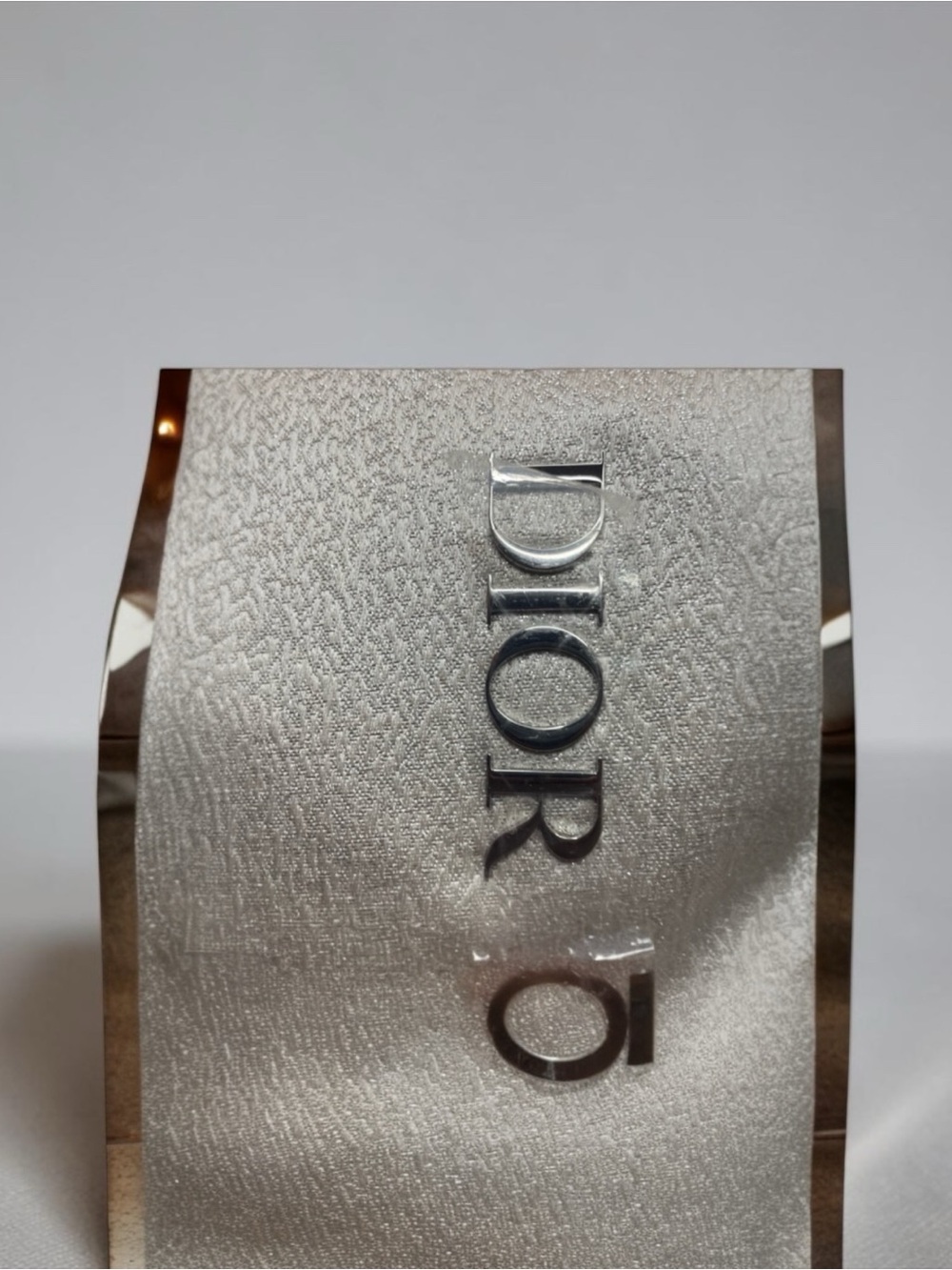 NIB Dior Beauty Silver Shimmer Cosmetic Pouch Bag Velvet Dustbag Star Charm - Picture 10 of 11